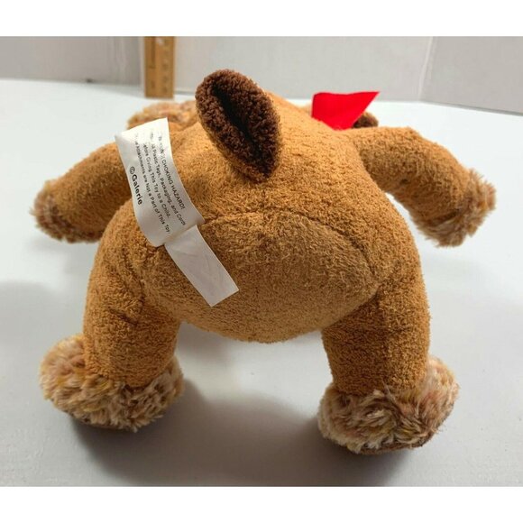 Christmas Reindeer Plush Toy Stuffed Animal Galerie 2002 Stocking Stuffer - Picture 6 of 8